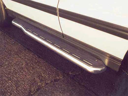 Stainless Steel Side Steps - Running Board Type - 3/4 Length - Pair - STC8505SS - Aftermarket