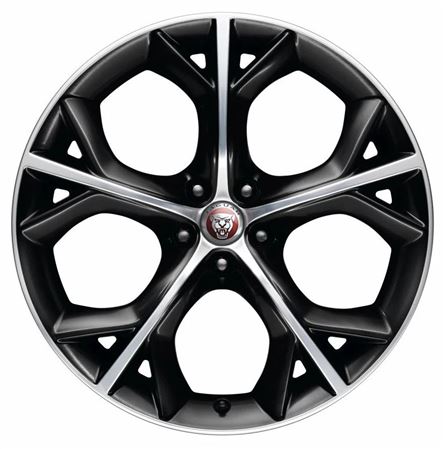 Alloy Wheel Rear 10.5J x 20" Storm Forged Black - T2R10300 - Genuine