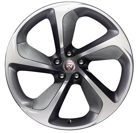 Alloy Wheel Rear 10.5J x 20" Forged Aero Carbon Wave - T2R11272 - Genuine