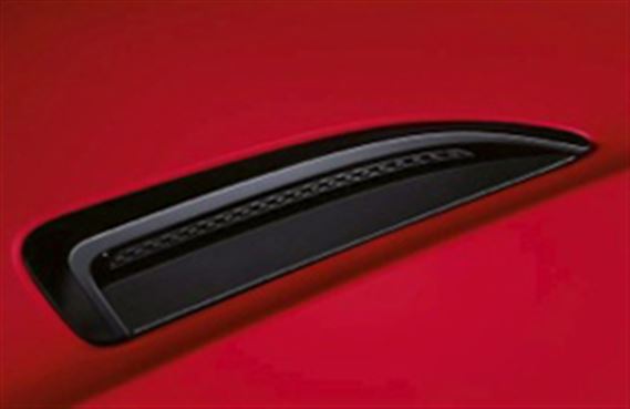 F-Type Bonnet Louvre - Gloss Black - LH - T2R28103 - Genuine
