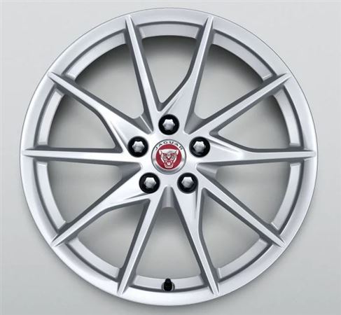 Alloy Wheel Front 8.5J x 18" Lightweight Silver Sparkle - T2R17513 - Genuine