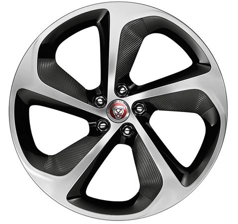 Alloy Wheel Front 9J x 20" Forged Aero Carbon Fibre - T2R3292 - Genuine