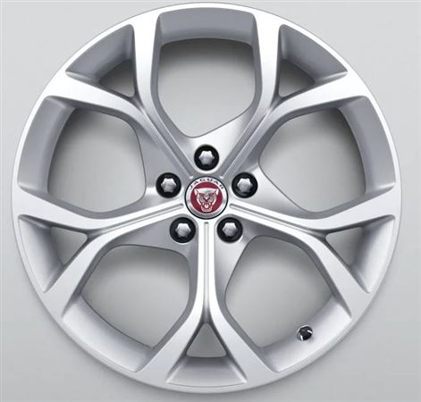 Alloy Wheel Rear 9.5J x 19" Brundle Silver Sparkle - T2R45850 - Genuine