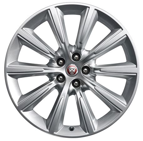 Alloy Wheel Rear 9.5J x 19" Orbit Silver Sparkle - T2R9705 - Genuine