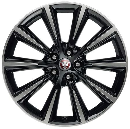 Alloy Wheel Rear 9.5J x 19" Orbit Black DT - T2R9707 - Genuine