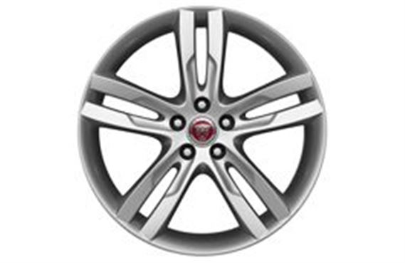 Alloy Wheel Rear 8.5J x 19" Star 5 Twin Spoke Silver Sparkle - T4N13262 - Genuine