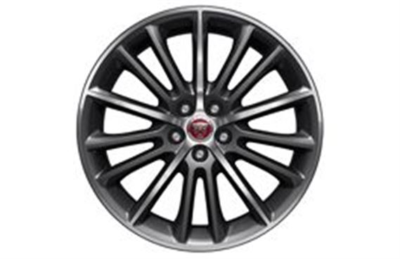 Alloy Wheel Rear 8.5J x 19" Radiance 15 Spoke Black - T4N1682 - Genuine