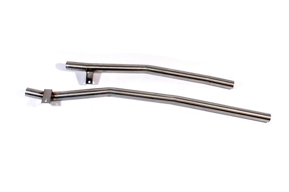 Stainless Steel Link Pipes - Triumph V8 Manifolds -Type 35 Auto & Manual & A Type Overdrive - TH265SSPR