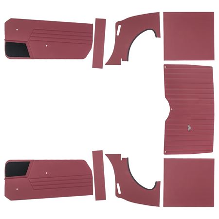 Trim Panel Kit - Vinyl Red Spitfire Mk2 - TKA72020
