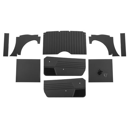 Trim Panel Kit - Vinyl Black Spitfire Mk3 - TKA73010
