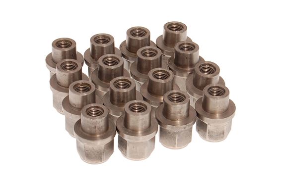 Wheel Nut - Set of 16 - Factory Alloy Wheel - Stainless Steel - To OE Specification - UKC5403SSKIT