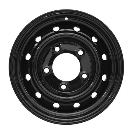 Steel Wheel Heavy Duty Gloss Black - VPLDW0095PVT - Genuine