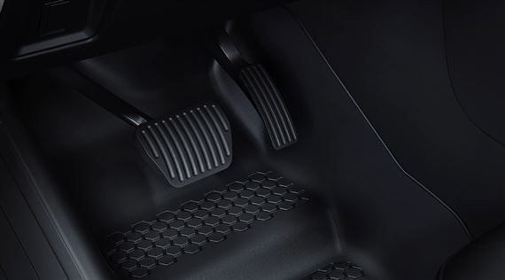 Rubber Mat Set LHD SWB (3 piece) Deep Sided - VPLES0548 - Genuine