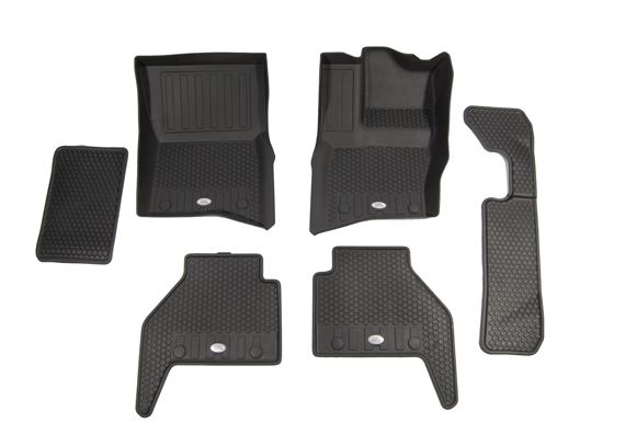 Rubber Mat Set LHD LWB (4 piece) Deep Sided - VPLES0553 - Genuine