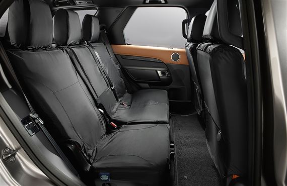 Seat Cover Set Rear Black - VPLRS0336PVJ - Genuine