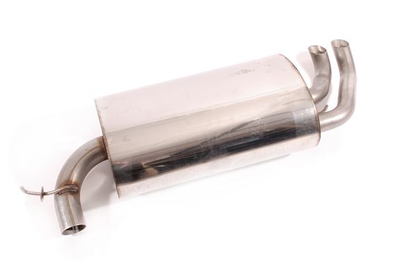 Rear Silencer Stainless Steel - WCG500020SS - Aftermarket