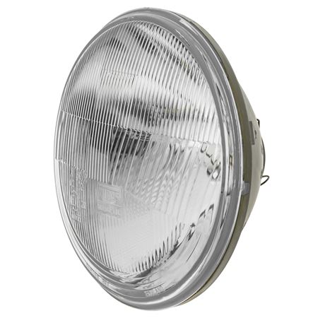 Headlamp 7" LHD Quadoptic H4 No Pilot Plastic Reflector - WPS6009W - Wipac