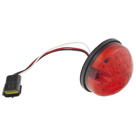 LED Red Stop/Tail Lamp E-marked 73mm - LR048200LEDW - Wipac