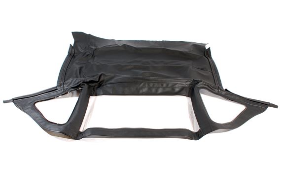 Hood Cover - Black Superior PVC with Zip Out Window - Spitfire MkIV & 1500 - XKC1781SUPBLK