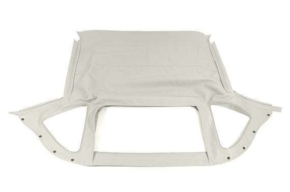 Hood Cover - White Superior PVC with Zip Out Window - Spitfire MkIV & 1500 - XKC1781SUPWHITE