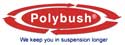 Polybush Wishbone Bushes - Performance Red - Set of 4 - 34D - 102228PBR