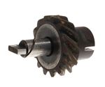 Oil Pump Distributor Drive Gear and Shaft Used - 104860U