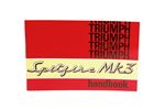 Triumph Owners Handbook - Spitfire MK3