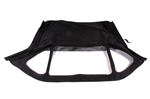 Hood Cover - Black Mohair Non Zip Out Window - Spitfire Mk1 and Mk2 - 807124MOHBLACK