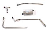 SS Exhaust System, large bore - LR1029LB