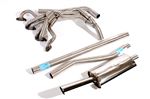 Stainless Steel Single Box Sports Exhaust System Including Manifold - GT6 Mk2 and Mk3 - RG1282