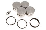 Piston Set Plus 0.040" HC 1500cc - 155169040COUNTY - County