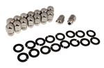 Wheel Nut and Washer Kit - Stainless Steel - Set of 16 - 154470KSS