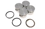 Piston Set Plus 0.020" HC 1500cc - 155169020COUNTY - County
