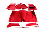 Moulded Carpet Set - RHD - Red - Vitesse All Models - RV6052RED