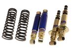 GAZ Front and Rear Shock Absorber Kit - Ride Adjustable - with Uprated Front Springs/Rear Brackets - Non Rotoflex Vitesse - RV6201G