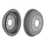 Al-Fin Brake Drum Set - 9 inch - Radial Fins - Pair - 210578UR