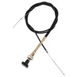 Choke Cable Assembly - Written Type Knob - Flexible Cables - 218301