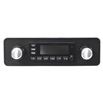 Faceplate and Knob Set Black/Chrome - 230-329 - RetroSound