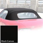 Hood Cover Black Canvas Glass Window Fixed - 239-613 - Robbins