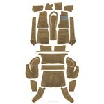 Carpet Set Premium - Tan Moulded Nylon RHD - MGB GT - 244278