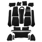 Carpet Set - OE Quality - Black - RHD - RP1230BLACKOE