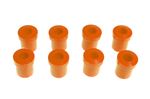 Polybush Shackle Pin Bush - Orange - 8 Piece - 2A5176PBO
