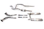 Stainless Steel Full Exhaust System - Twin Quiet - TR8 and SD1 - RB7703