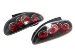 Black Lexus Style Rear Lamps - Pair - MGF and MGTF - XPT000152ACBP