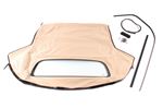 Mohair Sportster Hood Cover - Including Glass - Beige - XPT000107RIOP - OEM