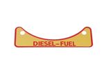 Diesel Fuel Plate - 502951 - Genuine