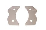Extension Covers - Dust Shield - Stainless Steel - RH and LH - Pair - 149623