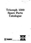 Parts Catalogue - 1300, 1300Tc - 1965-1970 - 515192GR - OTP