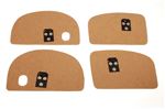 Squab Seat Cover Stiffener Boards - Car Set - RL1661