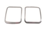 Vent Surround - RH and LH - Polished Anodised Silver Pair - RP1182SIL